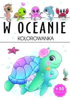 Okładka książki W oceanie. Kolorowanka
