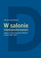 W salonie międzykulturowości. Autor: Olechowska Paulina. SmakLiter.pl Okładka książki W salonie międzykulturowości