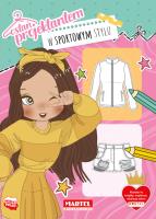 W sportowym stylu. Zostań projektantem. Autor: Katarzyna Salamon. SmakLiter.pl Okładka książki W sportowym stylu. Zostań projektantem