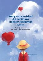 Wady serca dla pediatrów i lekarzy rodzinnych w.2. Autor: Prof. Bożena Werner. SmakLiter.pl Okładka książki Wady serca dla pediatrów i lekarzy rodzinnych w.2