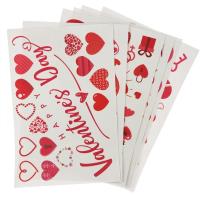 Walentynkowa dekoracja okna elektrostatyczna MIX. Wydawca: ARPEX. SmakLiter.pl Opakowanie Walentynkowa dekoracja okna elektrostatyczna MIX