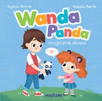 Wanda Panda. Magiczne słowa. Autor: Sylwia Winnik. SmakLiter.pl Okładka książki Wanda Panda. Magiczne słowa