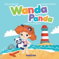 Wanda Panda nad morzem. Autor: Sylwia Winnik. SmakLiter.pl Okładka książki Wanda Panda nad morzem