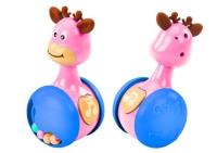 Opakowanie Wańka Wstańka jelonek koraliki piszczałka różowy