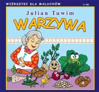 Warzywa. Autor: Julian Tuwim. SmakLiter.pl Okładka książki Warzywa