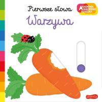 Warzywa. Akademia mądrego dziecka. Pierwsze słowa. Autor: Nathalie Choux. SmakLiter.pl Okładka książki Warzywa. Akademia mądrego dziecka. Pierwsze słowa