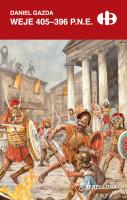 Weje 405-396 p.n.e.. Autor: Gazda Daniel. SmakLiter.pl Okładka książki Weje 405-396 p.n.e.
