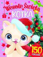 Wesołe Święta kotka. Autor:   Praca zbiorowa. SmakLiter.pl Okładka książki Wesołe Święta kotka