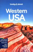 Western USA. Autor: Ham Anthony, Balfour Amy C., Ohlsen Becky. SmakLiter.pl Okładka książki Western USA