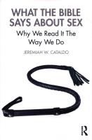Okładka książki What the Bible Says About Sex