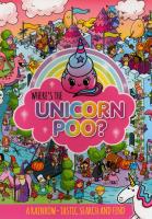 Where's the Unicorn Poo? Search and Find. Autor: Alex Hunter. SmakLiter.pl Okładka książki Where's the Unicorn Poo? Search and Find