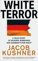 White Terror. Autor: Kushner Jacob. SmakLiter.pl Okładka książki White Terror