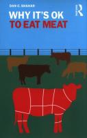 Okładka książki Why It's Okay to Eat Meat