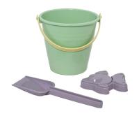 Opakowanie Wiaderko 1,2 L z bioplastiku z łopatką i foremką.