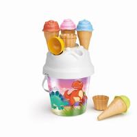 Wiaderko holograficzne Dinozaury z lodami. Wydawca: Tupiko. SmakLiter.pl Opakowanie Wiaderko holograficzne Dinozaury z lodami