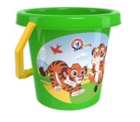 Wiaderko kolorowe do piasku i wody MIX. Wydawca: Technok. SmakLiter.pl Opakowanie Wiaderko kolorowe do piasku i wody MIX