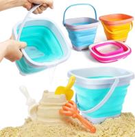 Opakowanie Wiaderko plażowe składane kwadartowe 2l