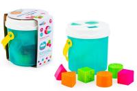 Wiaderko Sorter Kształtów. Wydawca: Tulifun. SmakLiter.pl Opakowanie Wiaderko Sorter Kształtów