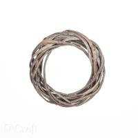 Opakowanie Wianek wiklinowy 15cm szary DPDN-035