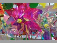 Opakowanie Wiatrak neonowy 24cm MIX