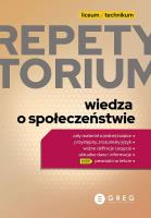 Wiedza o społeczeństwie. Repetytorium liceum/technikum 2023. Autor: Opracowanie zbiorowe. SmakLiter.pl Okładka książki Wiedza o społeczeństwie. Repetytorium liceum/technikum 2023