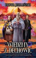 Wiedźmy z Dechowic i Liga Niezwykłych Dżentelmagów. Autor: Piotr Jedliński. SmakLiter.pl Okładka książki Wiedźmy z Dechowic i Liga Niezwykłych Dżentelmagów