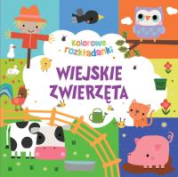 Wiejskie zwierzęta. Kolorowe rozkładanki. Autor:   Praca zbiorowa. SmakLiter.pl Okładka książki Wiejskie zwierzęta. Kolorowe rozkładanki