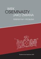Opakowanie Wiek osiemnasty jako zmiana Perspektywy i problemy