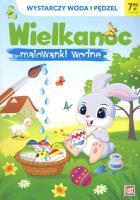 Wielkanoc. Malowanki wodne. Autor:   Praca zbiorowa. SmakLiter.pl Okładka książki Wielkanoc. Malowanki wodne