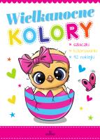 Wielkanocne kolory. Autor: Matusiak Monika. SmakLiter.pl Okładka książki Wielkanocne kolory