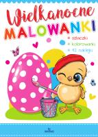 Wielkanocne malowanki. Autor: Matusiak Monika. SmakLiter.pl Okładka książki Wielkanocne malowanki