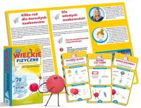 Wielkie fizyczne eksperymenty dla najmłodszych!. Autor: Jacie Maslyk, Ewa Brzychcy. SmakLiter.pl Okładka książki Wielkie fizyczne eksperymenty dla najmłodszych!