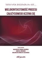 Okładka książki Wielokontekstowość procesu całożyciowego uczenia się