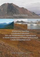 Wieloletnia zmarzlina w wybranych obszarach Tatr. Autor: Wojciech Dobiński. SmakLiter.pl Okładka książki Wieloletnia zmarzlina w wybranych obszarach Tatr