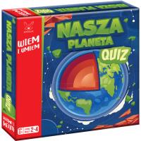 Wiem i Umiem. Quiz Nasza Planeta. Wydawca: Kangur. SmakLiter.pl Opakowanie Wiem i Umiem. Quiz Nasza Planeta