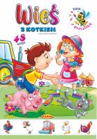 Wieś z kotkiem. Autor: Kruszewski Włodzimierz, Ernest Błędowski. SmakLiter.pl Okładka książki Wieś z kotkiem