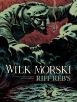 Wilk Morski. Autor: Riff Reb's. SmakLiter.pl Okładka książki Wilk Morski