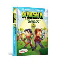 Wioska. Uwięzieni na Wyspie Szmaragdów. Autor: Karl Olsberg. SmakLiter.pl Okładka książki Wioska. Uwięzieni na Wyspie Szmaragdów