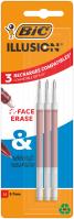 Wkład BIC Illusion Gel czerwony blister 3szt.. Wydawca: Bic. SmakLiter.pl Opakowanie Wkład BIC Illusion Gel czerwony blister 3szt.
