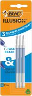 Wkład BIC Illusion Gel niebieski blister 3szt.. Wydawca: Bic. SmakLiter.pl Opakowanie Wkład BIC Illusion Gel niebieski blister 3szt.