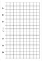 Opakowanie Wkład do organizera K kratka biała ANTRA