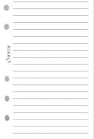 Opakowanie Wkład do organizera K/linia biała ANTRA