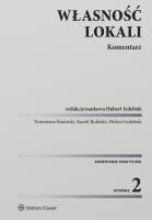 Własność lokali. Komentarz. Autor: Buliński Kamil, Izdebski Hubert, Barański Tymoteusz. SmakLiter.pl Okładka książki Własność lokali. Komentarz