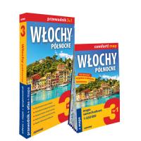 Włochy północne 3w1: przewodnik + atlas + mapa. Autor: Stebel Marta, Kowalska Kamila. SmakLiter.pl Okładka książki Włochy północne 3w1: przewodnik + atlas + mapa