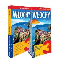 Włochy przewodnik 3w1 przewodnik+atlas+mapa. Autor: Lyasota Marta, Marta Natalia Wróblewska, Wojciech Wąsowicz, Kowalska Kamila, Fundowicz Agnieszka. SmakLiter.pl Okładka książki Włochy przewodnik 3w1 przewodnik+atlas+mapa