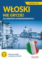 Włoski nie gryzie! Dla średnio zaawansowanych. Autor: Anna Wieczorek. SmakLiter.pl Okładka książki Włoski nie gryzie! Dla średnio zaawansowanych
