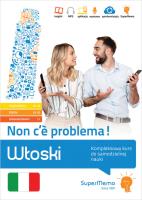 Włoski. Non c'è problema! Kompleksowy kurs do samodzielnej nauki (poziom podstawowy A1-A2, średni B1. Autor: Braun Sławomir. SmakLiter.pl Okładka książki Włoski. Non c'è problema! Kompleksowy kurs do samodzielnej nauki (poziom podstawowy A1-A2, średni B1