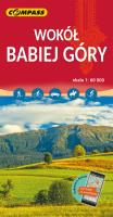Wokół Babiej Góry 1:60 000. Autor: [raca zbiorowa. SmakLiter.pl Okładka książki Wokół Babiej Góry 1:60 000