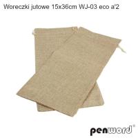Opakowanie Woreczki jutowe ecko 36x15cm 2szt