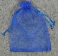 Opakowanie Woreczki organzowe ciemnoniebieskie 10x15cm